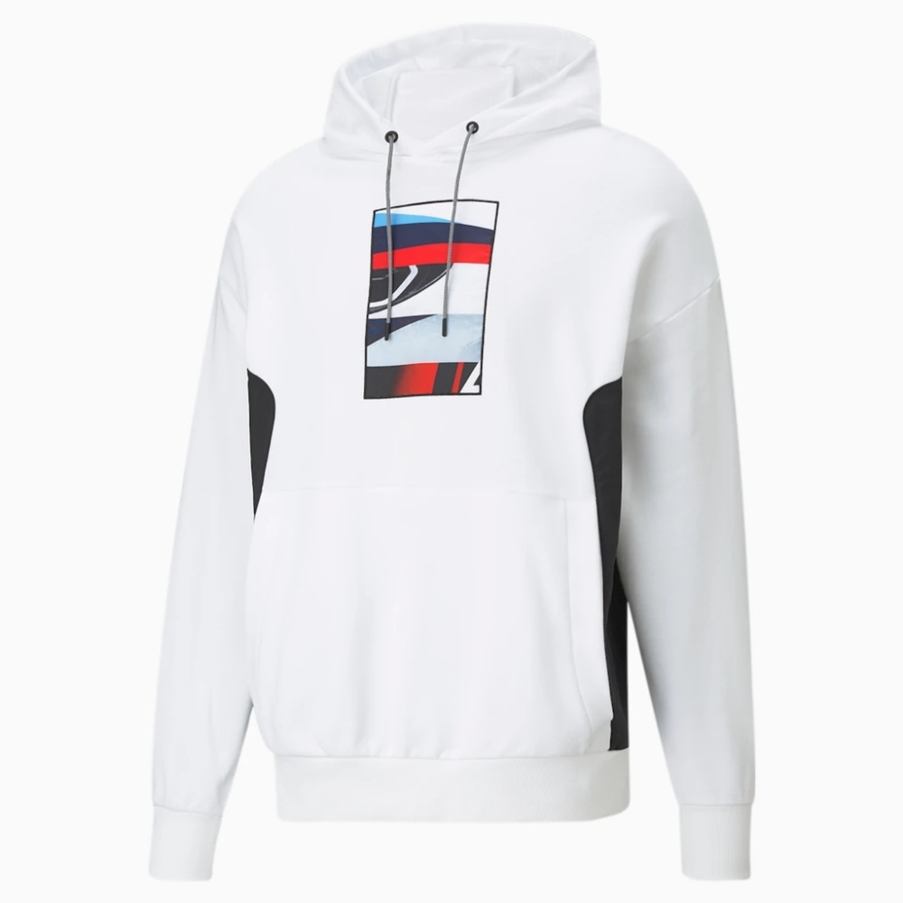 BMW M Motorsport Street Men's Hoodie White